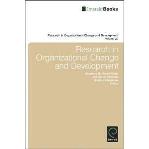   Change and Development (Research in Organizational Change