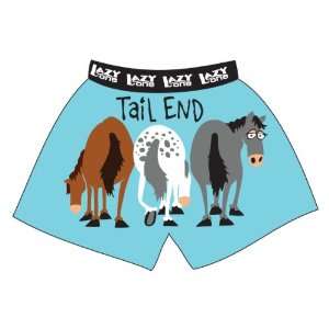  LazyOne Tail End Horse Boxer Shorts Small Adult 