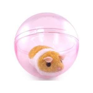  Hamusuta the Happy Running Hamster in Exercise Ball Toys 