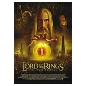  LORD OF THE RINGS TWO TOWERS MOVIE POSTER 27x39 