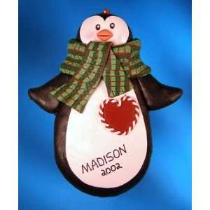   Personalized Penguin Ornament by Ornaments with Love