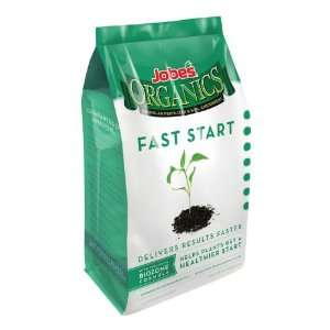  Jobes 4 Lb Organic Fast Start Granular Fertilizer, 6 pack 