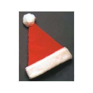   Halco Deluxe Plush Santa Hat / Red   Size One   Size 