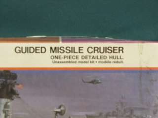 MONOGRAM U.S.S. CHICAGO Guided Missile Cruiser Model Kit # 3002 