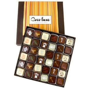 Coco luxe Artisan Truffles Assortment Box 36 pc  Grocery 