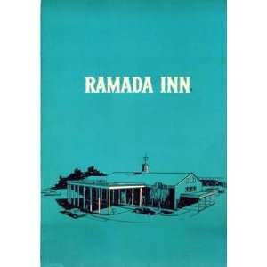 Ramada Inn Menu Salt Lake City Utah 1970s
