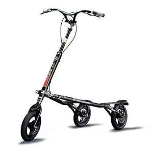  Trikke Tech T12 Series 3 Wheeled Carving Scooter (Charcoal 