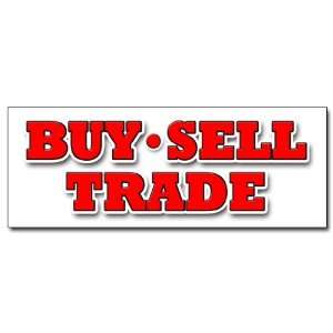  48 BUY SELL TRADE DECAL sticker pawn shop games 