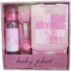  Baby Phat 5 Piece Gift Set, Block Graphic Baby