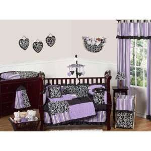   and Black Kaylee Girls Boutique Baby Bedding 9 pc Crib Set Baby