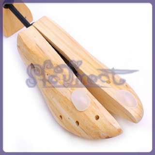 1pc Professional Two Way Wood Shoe Tree Stretcher 8 14  