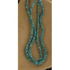    RARE AMERICAN FOX TURQUOISE NUGGET BEADS 5 10mm #2 