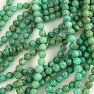  11mm Turquoise Round Beads Strand Arts, Crafts & Sewing