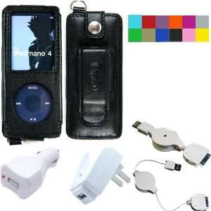   Kit for ipod nano 4th generation (Car charger, Travel charger and USB