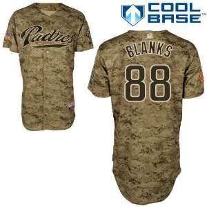Kyle Blanks San Diego Padres Authentic Camouflage Cool Base Jersey By 