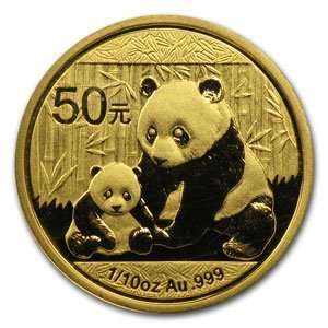  2012 1/10 oz Gold Chinese Panda (Sealed) 