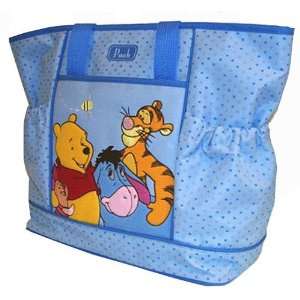  Pooh Piglet Tigger Eeyore Baby Diaper Bag Stripe XL Baby