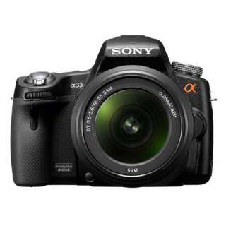 Sony DSLR Camera SLT A33 Twin Lens Kit 55 200mm 18 55mm  