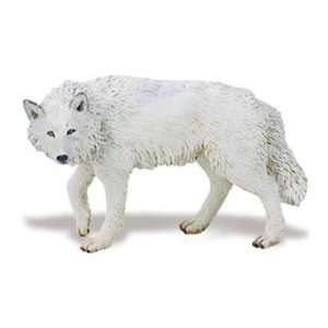    Safari 220029 White Wolf Animal Figure  Pack of 6 Toys & Games