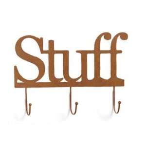  Embellish Your Story Rustic Stuff Wall Word With Hooks 