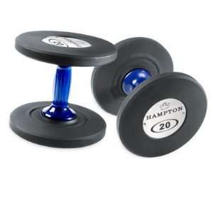  Hampton Fitness Products Gel Grip Urethane Dumbbell GGUD 