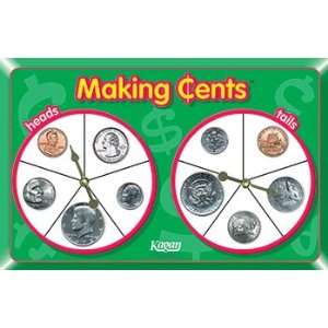  15 Pack KAGAN PUBLISHING MAKING CENTS SPINNERS Everything 