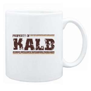  New  Property Of Kalb Retro  Mug Name