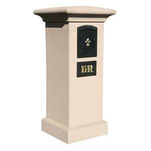 Stucco Column for the Manchester Column Mount Mailbox in 