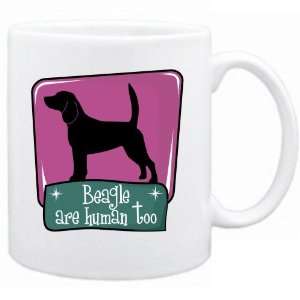  New  Beagle Are Human Too  Retro  Mug Dog