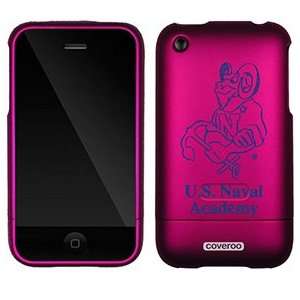  US Naval Academy anchor text on AT&T iPhone 3G/3GS Case by 