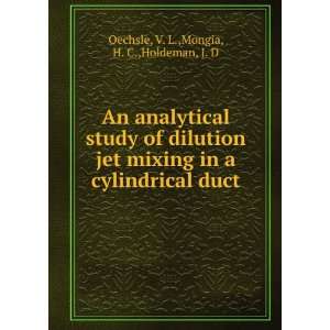  An analytical study of dilution jet mixing in a 