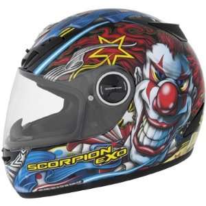  SCORPION EXO 400 Show Time Full Face Helmet (S) and 