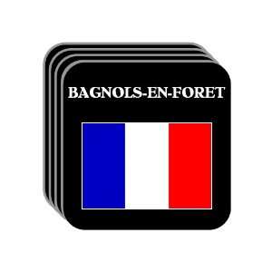  France   BAGNOLS EN FORET Set of 4 Mini Mousepad 