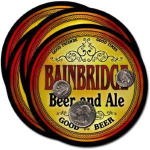  Bainbridge, GA Beer & Ale Coasters   4pk 