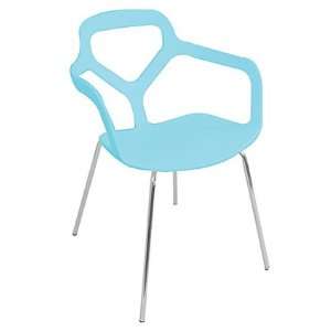  LumiSource Truss Chair Aqua set of 4 