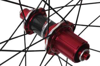 Token 700c Road Bike C30A Wheels Alloy Clincher 30mm Red Shimano 