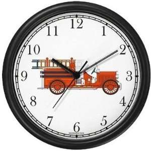  Fire Engine, Fire Truck or Firetruck   JP   Wall Clock by 