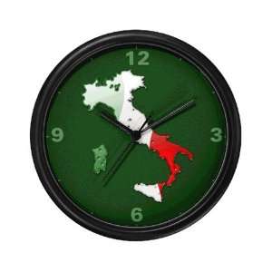  Italy Bubble Map Wall Clock 