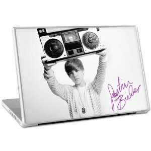   12 in. Laptop For Mac & PC  Justin Bieber  Boombox Skin Electronics