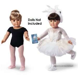  American Girl White Ballet Outfit Toys & Games