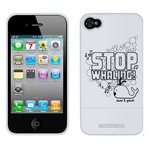  Stop Whaling by TH Goldman on AT&T iPhone 4 Case by 