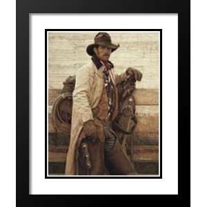 Bama Framed and Double Matted Art 33x41 Lee Martin Standing Star 