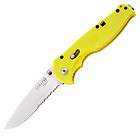 SOG Flash II Assisted Open Knife with Yellow Handle YFSA 98 New