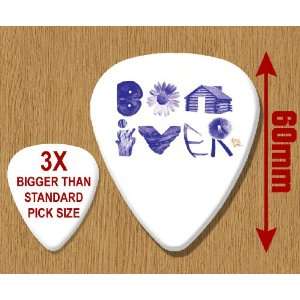  Bon Iver BIG Guitar Pick Musical Instruments