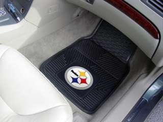 Pittsburgh Steelers 2 Pc Vinyl Car & Truck Floor Mats  