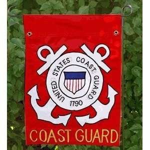  Coast Guard Garden Flag Indoor/outdoor 13.5 X 18 Patio 