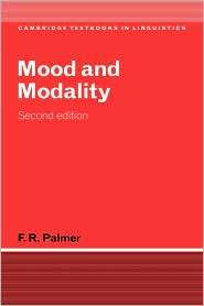   and Modality, (0521800358), F. R. Palmer, Textbooks   