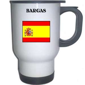  Spain (Espana)   BARGAS White Stainless Steel Mug 
