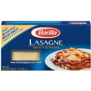 Barilla Lasagne, 9 oz (Pack of 12) Grocery & Gourmet Food