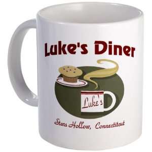  Lukes Diner Gilmore Tv show Mug by  Kitchen 